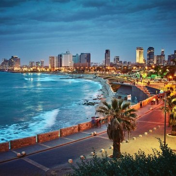 Tel Aviv, ciudad candidata a acoger Eurovisión 2019.